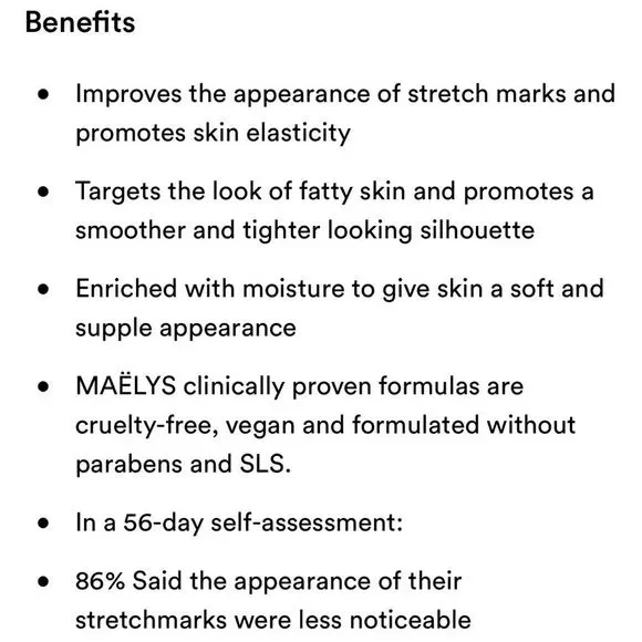$35❤️‍🔥 ONLY 1! Maelys Cosmetics B-Flat Belly Firming Cream 🧴 NEW Firming - Picture 7 of 10
